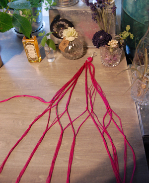 マクラメ編み風 ハンギングプランターカバー : DIYでミックス 