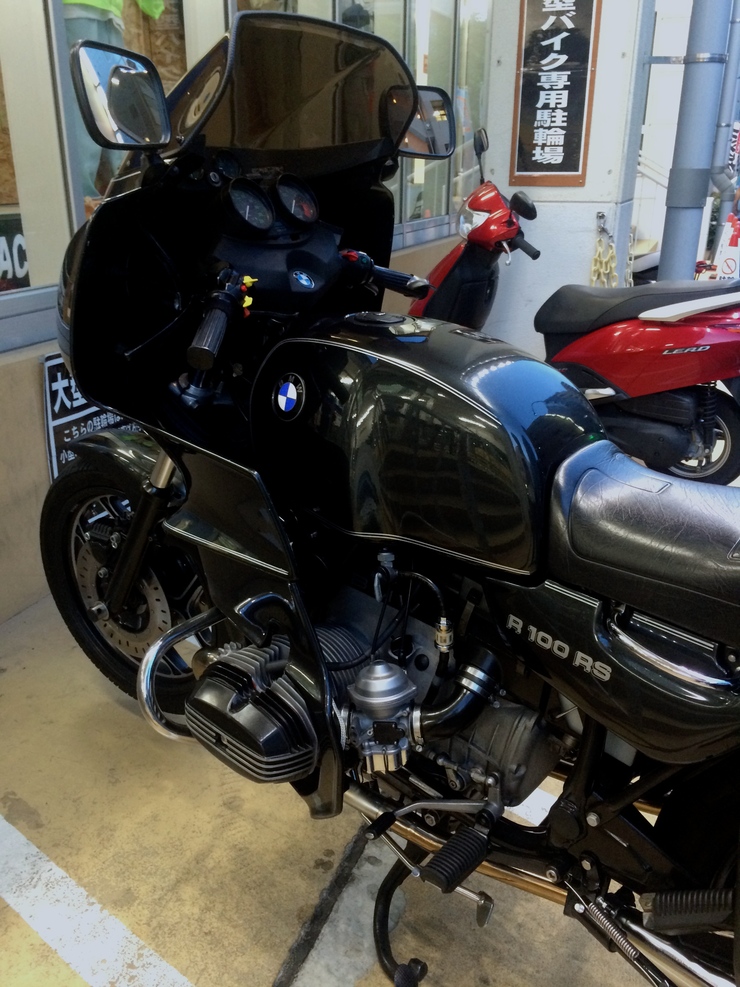SUSプッシュロッドチューブに : 41歳からの☆BMW R100RS