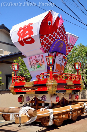富山散歩～県東部306～岩瀬曳山車祭 : Tomの一人旅～気のむく