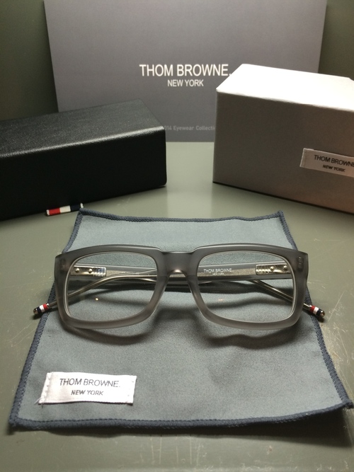 THOM BROWNE., UE & Shwood ... Stylish \"EYE WEAR\"_c0079892_17573487.jpg