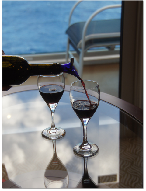 東カリブ海クルーズ(14) ルームサービスとフォーマルナイト_d0210324_7345553.jpg