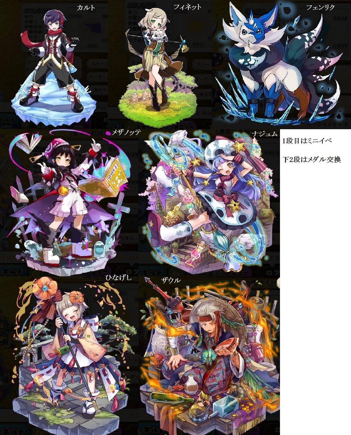 追加ユニット 進化ユニットの見た目一覧2 ロシャナク ジェラルド シエラ キャロル メルクストーリア Naruの今を生きる 追加ユニット 進化ユニットの見た目一覧2 ロシャナク ジェラルド シエラ キャロル メルクストーリア Naruの今を生きる