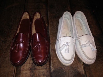メンズ レディース タッセルローファーを G H Bass Cole Haan