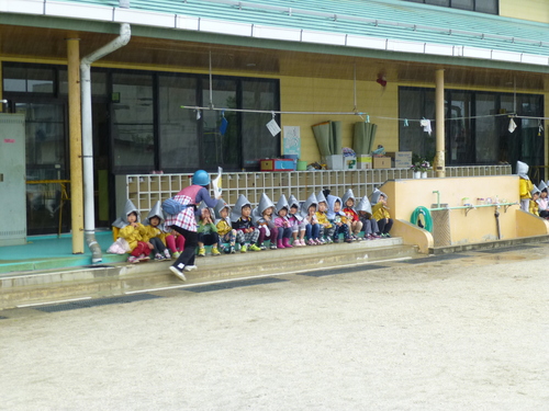 付知中学校と付知保育園の合同防災訓練を行いました!_c0238069_14494588.jpg