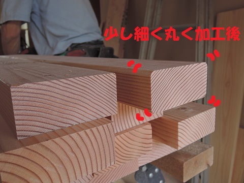 高根町K松さん邸の現場より 18_a0211886_23255262.jpg