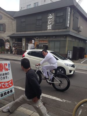 小樽 堺町通りで2４段変速ファットバイクの大試乗会！！_b0271789_16485316.jpg