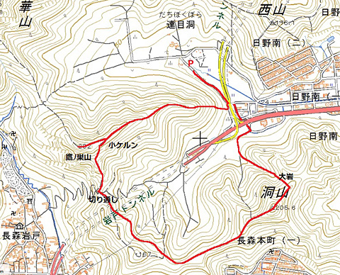 達目洞から洞山～鷹ノ巣山_a0133014_2154939.jpg