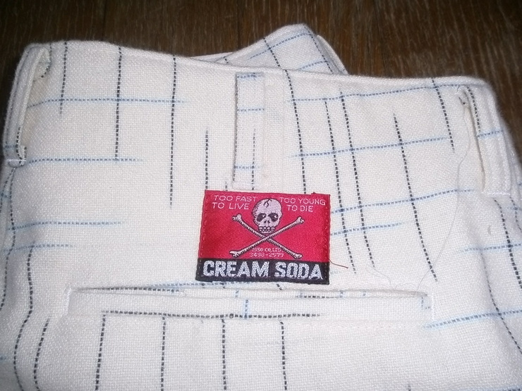 1979年頃クリームソーダ リーゼント ボーダーTシャツ アメリカ