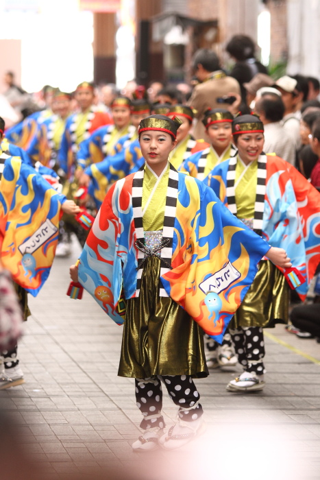 高知よさこい情報交流館 開館1周年記念セレモニー とらっく（（一般社団法人）高知県トラック協会））_a0077663_215115.jpg