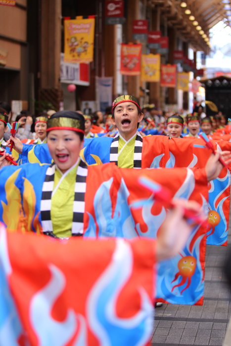 高知よさこい情報交流館 開館1周年記念セレモニー とらっく（（一般社団法人）高知県トラック協会））_a0077663_2151217.jpg