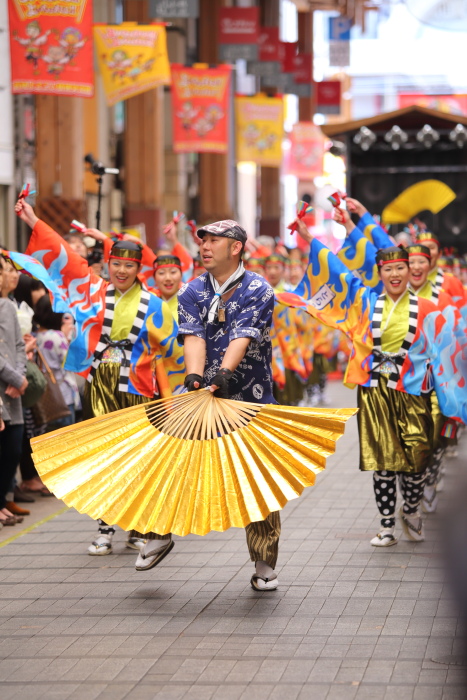 高知よさこい情報交流館 開館1周年記念セレモニー とらっく（（一般社団法人）高知県トラック協会））_a0077663_21512469.jpg