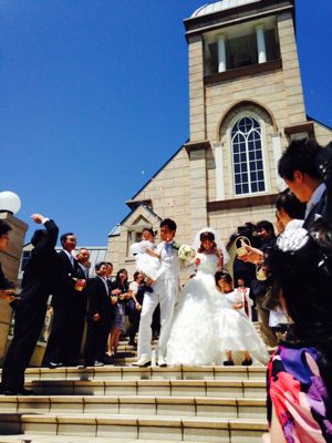 Happy wedding♡_f0230689_1681352.jpg