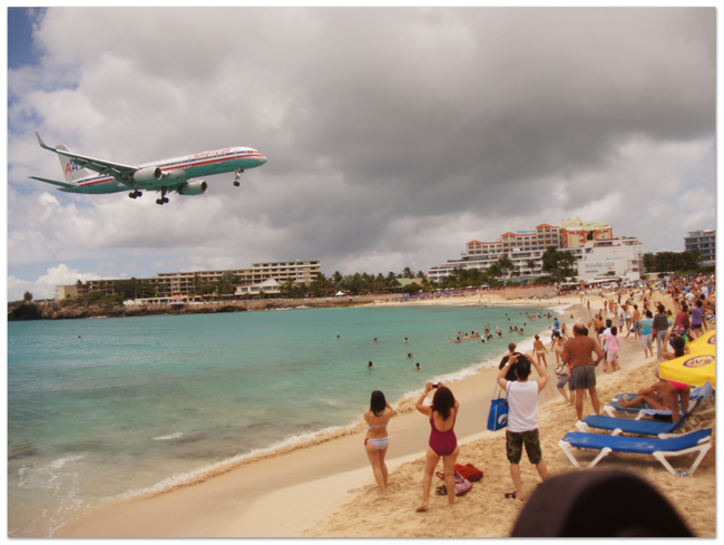 東カリブ海クルーズ(17) 飛行機とビーチのコラボ☆マホ・ビーチ_d0210324_8211295.jpg
