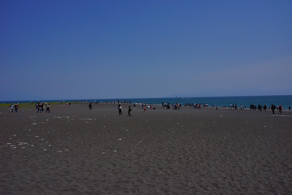 sandy beach & mountain（静岡県　三保の松原＆富士山）_e0223456_1121127.jpg