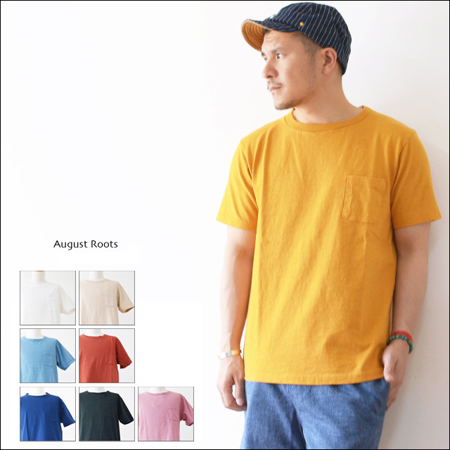 August Roots オーガストルーツ Classic Poket Tee クラシックポケットtシャツ Ar ポケt Men S Refalt Blog