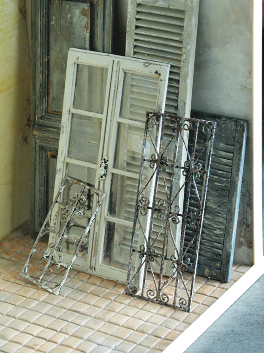 miniature* BROCANTE な建具と、web shopお知らせ_e0172847_140566.jpg