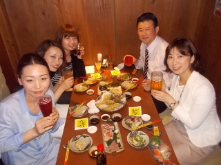 ウェディングプランナーちゃんが集って飲み会(5/23)_f0112951_00563187.jpg