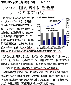 ミツカンがユニリーバから「ラグー」と「ベルトーリ」を買収!!!　海外売上比率50％超へのグローバル戦略_b0007805_271295.jpg