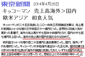 ミツカンがユニリーバから「ラグー」と「ベルトーリ」を買収!!!　海外売上比率50％超へのグローバル戦略_b0007805_272775.jpg