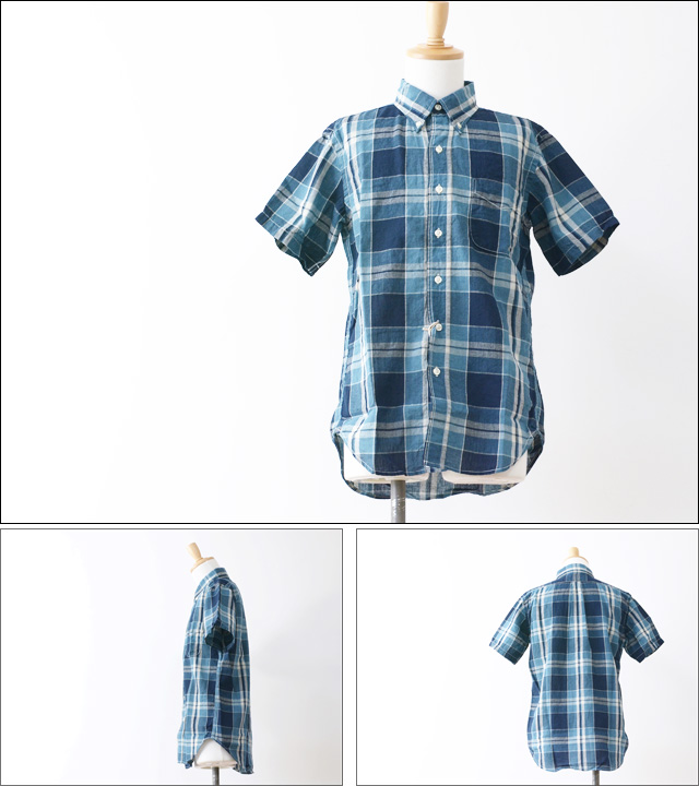 orslow [オアスロウ] SHORT SLEEVE BUTTON DOWN SHIRTS [半袖チェックシャツ] MEN\'S_f0051306_14113922.jpg