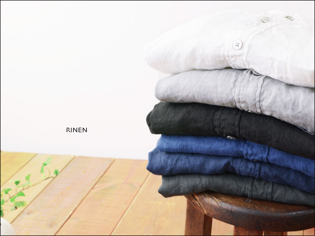 RINEN [リネン] 80/1 リネンローン半袖レギュラーカラーシャツ [35403] MEN\'S _f0051306_1915023.jpg