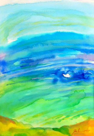 2014/6/18-6/22 香本博 絵画展 やまない風 GUSHING WIND_e0091712_2253152.jpg