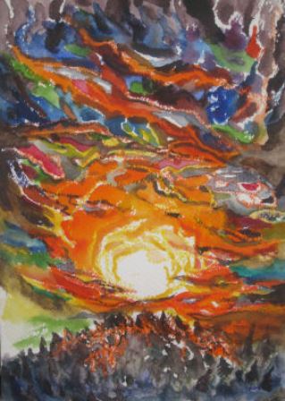 2014/6/18-6/22 香本博 絵画展 やまない風 GUSHING WIND_e0091712_2261261.jpg