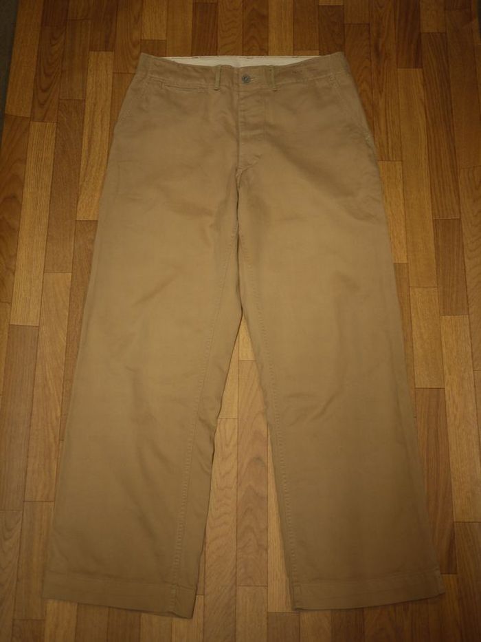 40s VINTAGE US ARMY M-41 メタルチノ 米軍実物 W32 2023-1132-370.jpg