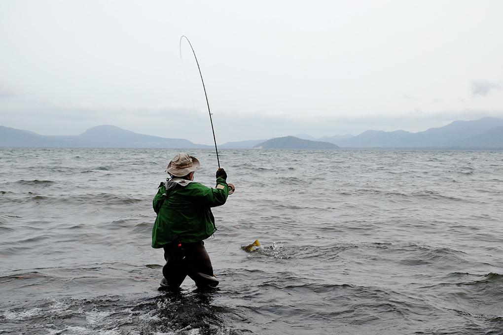 大波の屈斜路湖_b0189415_219577.jpg