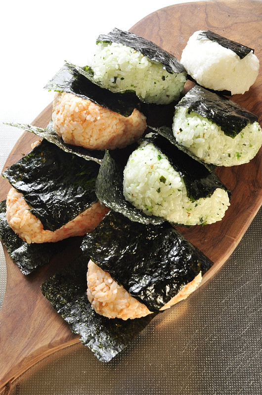 野球おにぎりと息子の朝ごはん_b0171098_823382.jpg