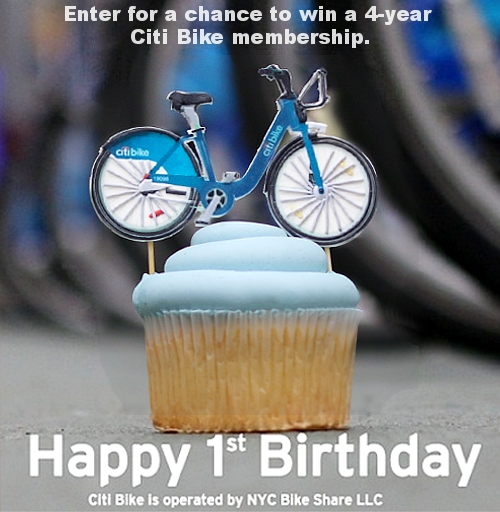 NYの\"Citi Bike\"がお誕生日記念、なんと1ドルで乗り放題に!!! #HBDCitiBike_b0007805_2192365.jpg