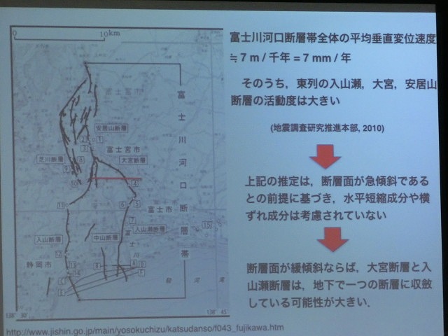 傾斜が緩い「逆断層」とは？　注視が必要な「富士川河口断層帯」_f0141310_7275495.jpg