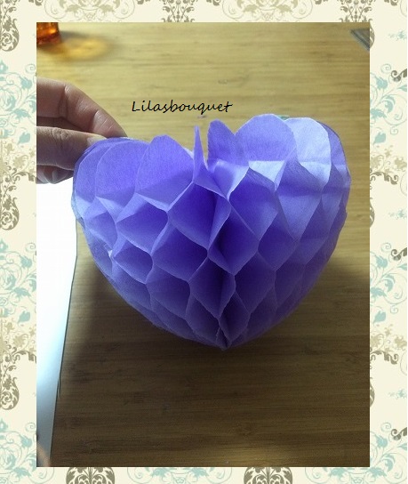 howto ハニカム ボールの作り方 Lilas Bouquet howto ハニカム ボールの作り方 Lilas Bouquet