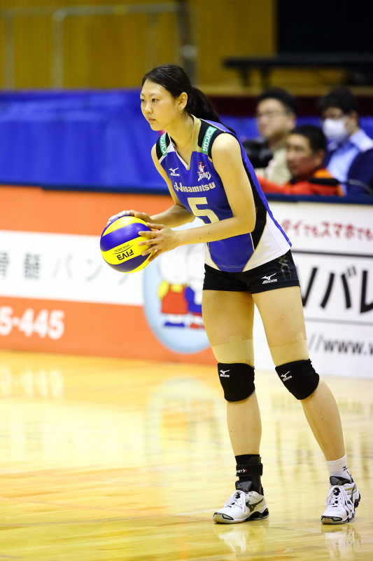 2013/14Ｖプレミアリーグ　久光製薬スプリングス・＃5 水田祐未_b0131078_2362526.jpg