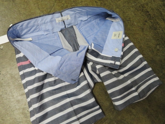 大人のTAILOR BORDER SHORTS 。。。By RING JACKET_d0152280_10494772.jpg