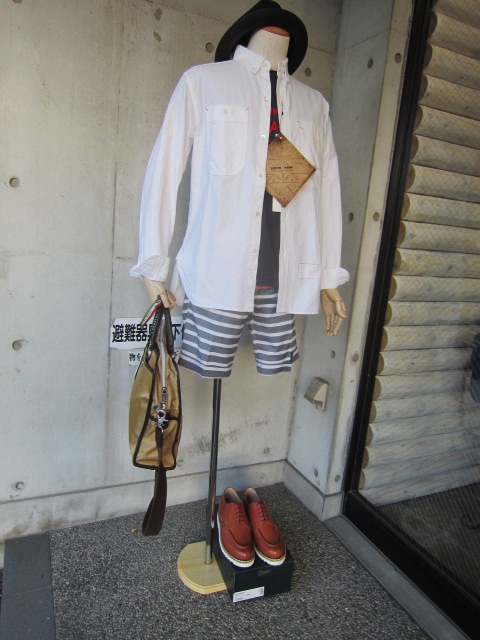 大人のTAILOR BORDER SHORTS 。。。By RING JACKET_d0152280_10532830.jpg