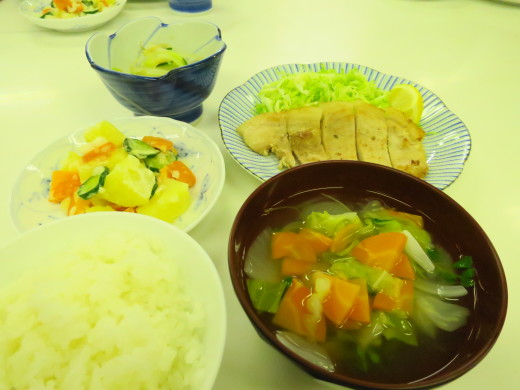 新じゃがのポテトサラダ_d0031682_23074253.jpg