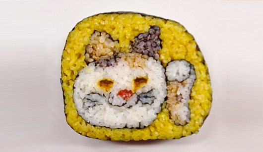 海外暮らしの日本人は必見?!の「巻き寿司」の本　Tama-Chan\'s Smiling Sushi Roll_b0007805_7245068.jpg