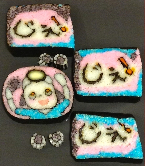 海外暮らしの日本人は必見?!の「巻き寿司」の本　Tama-Chan\'s Smiling Sushi Roll_b0007805_7551681.jpg