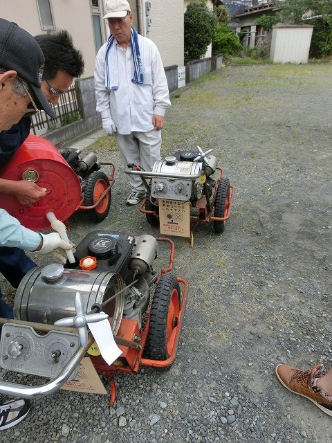 夏が近づいてきました! 町内会の防疫作業とバーベキュー_f0141310_4155118.jpg
