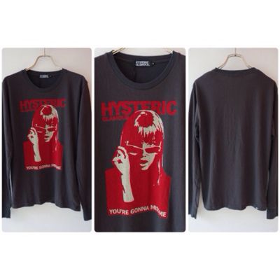 HYSTERIC GLAMOUR : GONNA MISS ME ロンTee_d0245165_193134.jpg