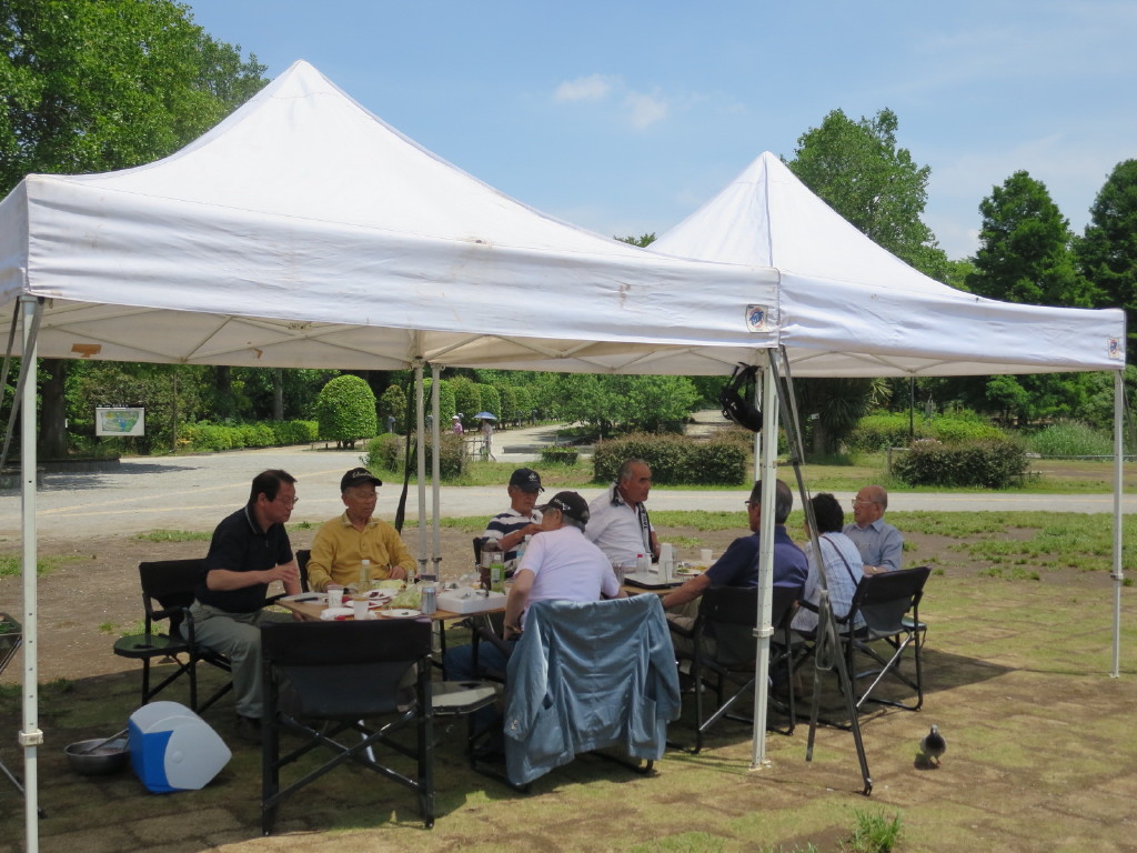 柏の葉公園でｂｂｑ 禿頭人の気儘な生活