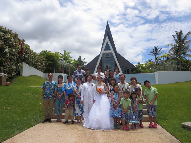 2013ハワイ「ホヌカイラニ教会で結婚式」_f0011498_140893.jpg