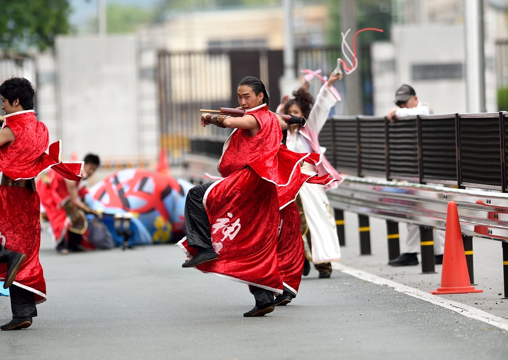 豊川おいでん祭「よさこい炎舞連　神陽～Sin~」_f0184198_1412647.jpg