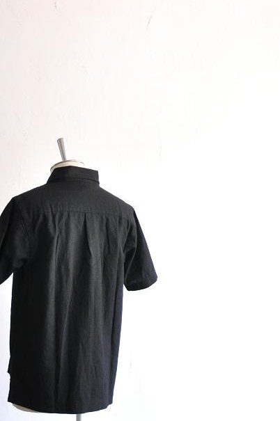 jujudhau　 HALF SLEEVE SHIRTS(BLACK)_d0120442_11533347.jpg