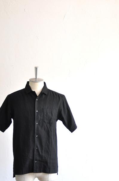 jujudhau　 HALF SLEEVE SHIRTS(BLACK)_d0120442_11533715.jpg