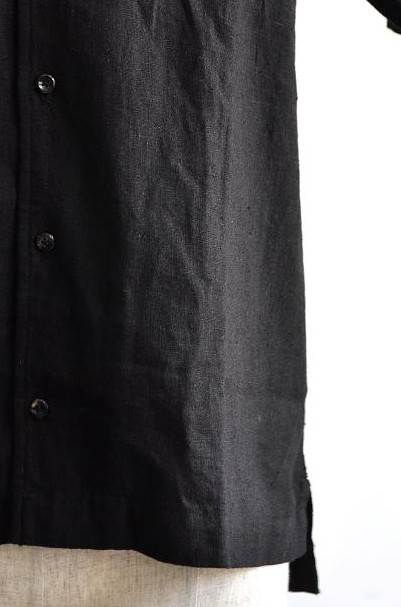 jujudhau　 HALF SLEEVE SHIRTS(BLACK)_d0120442_11533989.jpg