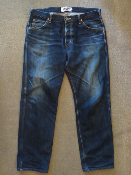 Bluco-027　COWBOY　DENIM　カウボーイ　ヘアオンハイド　デニムパンツ_e0267476_15423425.jpg