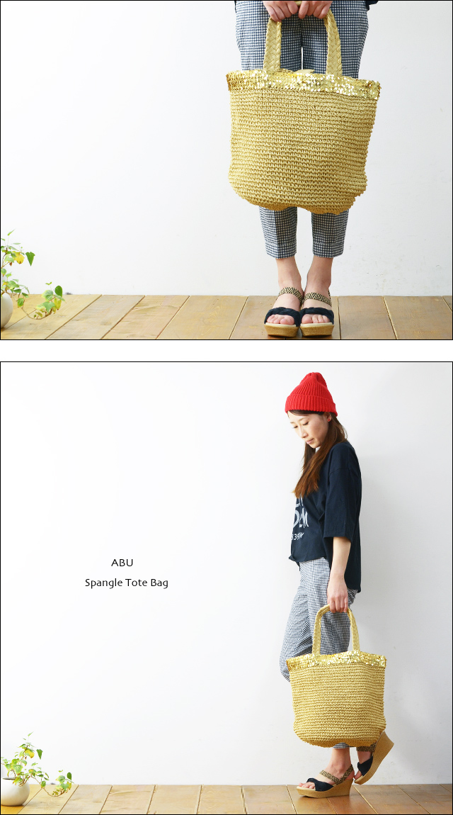 abu [アブ] スパンコールトートバッグ [AR-1203] LADY\'S_f0051306_2154668.jpg