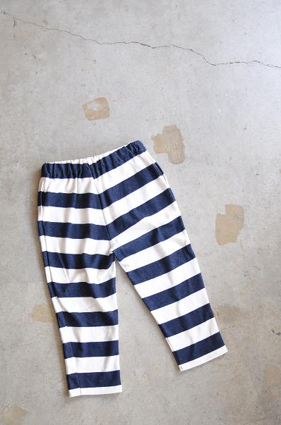 prit　Off-white×Navy Border Sarrouel Pants_d0120442_1629395.jpg